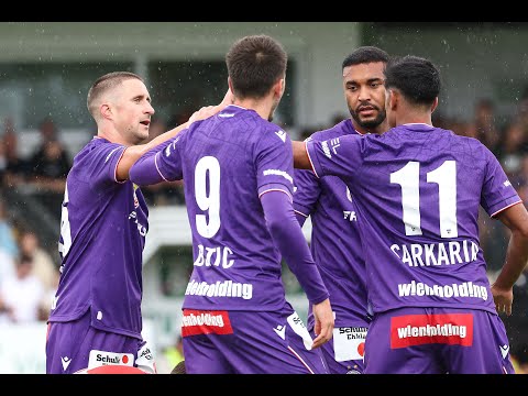 Tore & Highlights: SC-ESV Parndorf - Austria Wien 0:6 (07/2025)