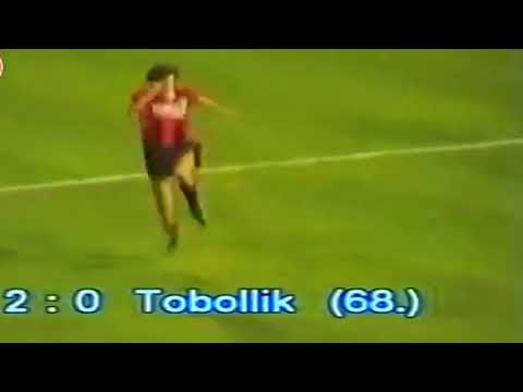 Cezary Tobollik gol Eintracht - Bayern 2-2 Bundesliga 03.04.1985