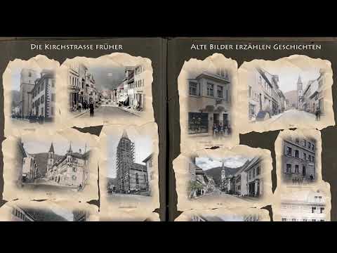 Zell - anno dazumal-  die Kirchstraße  damals