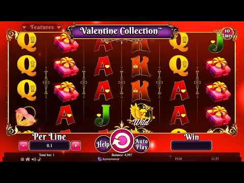 Valentine Collection 10 Lines – Video Gameplay
