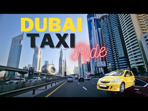 Exploring Dubai's Landmarks on a Taxi Ride