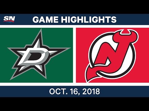 NHL Highlights | Stars vs. Devils - Oct. 16, 2018