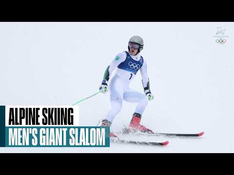 Re-𝙇𝙄𝙑𝙀 Winter Olympics! Men's Giant Slalom - Alpine Skiing | #MilanoCortina2026