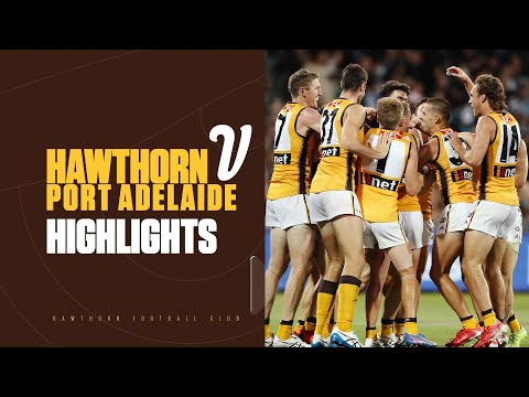 Hawthorn v Port Adelaide Highlights | Round 2, 2022
