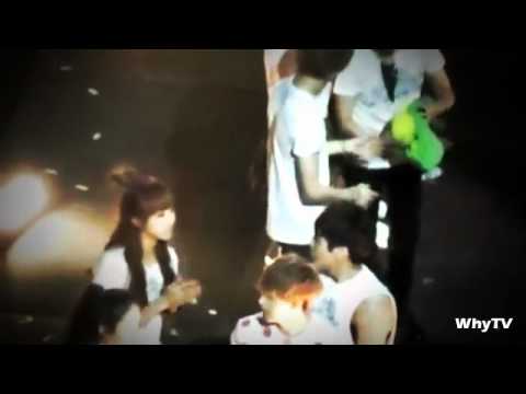 120521 TaeLli fancam moment - SM Town Concert in L.A