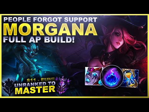 MORGANA... THE SUPPORT PEOPLE FORGOT ABOUT - Unranked to Master: EUNE Edition | League of Legends