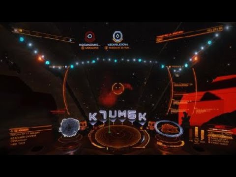 Elite Dangerous_, my Vulture vs a Type 9 with torps, friendly pvp