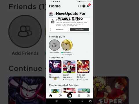 New Update for Arceus X Neo