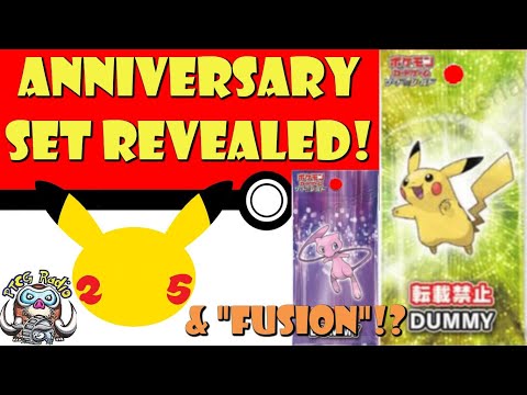 25th Anniversary Set Revealed - & "Fusion" Pokémon Coming - New Mechanic!? (HUGE Pokémon TCG News)