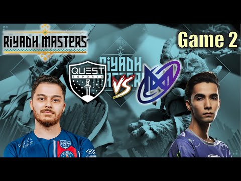 Game#2 PSG Quest VS Nigma Galaxy | Riyadh Masters 2024