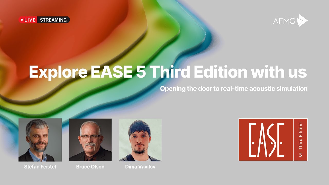 EASE 5 Third Edition Release - Live Stream Presentation