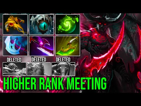 THE MOST SCARY CARRY LATE GAME [ TERRORBLADE ] - TOP RANK TEAM FIGHT