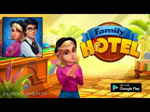 Family Hotel Romantic story decoration match 3 - Android Gameplay