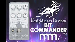 Video thumbnail for MusicMaker Presents - EARTHQUAKER DEVICES BIT COMMANDER V2 - An Almighty Squelchy Mono Synth Fuzz! by Musicmaker