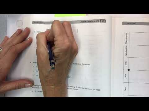 Lesson 5 Eureka Math