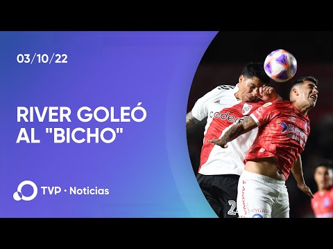 River se recuperó con una goleada para cerrar la fecha 22