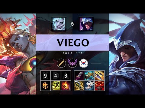 Viego Mid vs Talon - KR Master Patch 25.12