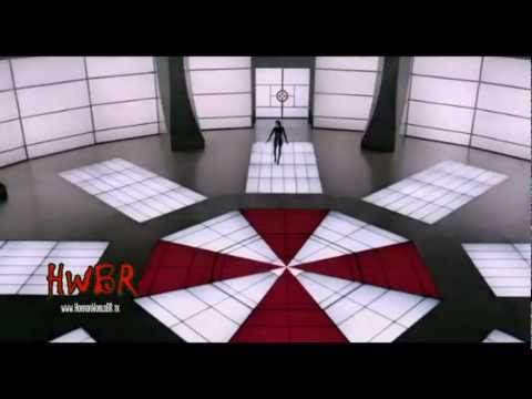 Resident Evil Retribution 3D - Lighted Hallway Scene