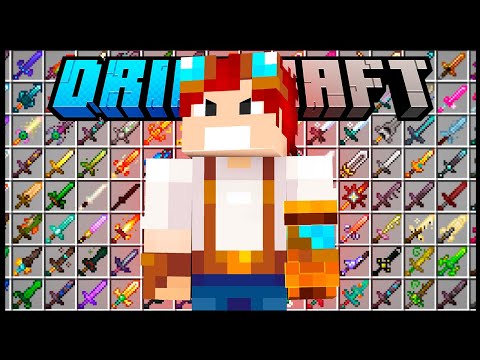 AGORA VOU TER TODAS AS ESPADAS DO MODPACK!! - DripCraft Ep.35