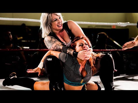 2016 - LuFisto Vs Veda Scott #womenswrestling #indiewrestling #shimmer #roh
