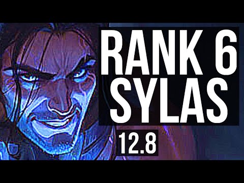 SYLAS vs SWAIN (MID) | 20/2/14, Rank 6 Sylas, Legendary | NA Challenger | 12.8