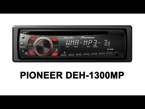 Магнитола pioneer deh 1300mp инструкция