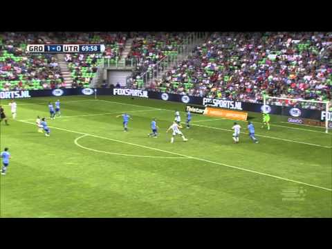 De 2-0 van Zivkovic tegen FC Utrecht