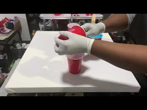 #33 | Acrylic Painting | Abstract Painting | Fluid Art Techniques | Flip Cup Series