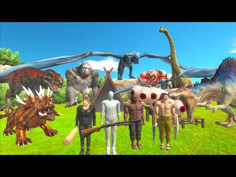 Jurassic World Evolution Camping 39 - The Hostage Rescue Capable Team & Find Dragon Caverns ARBS