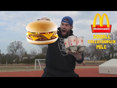 McDonald's Double Cheeseburger Mile | L.A. BEAST