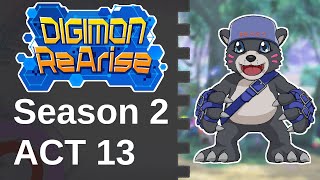 Digimon Rearise S2: Act 13 - Awakening Approaches! Heartbeat of the Four Holy Beasts [JP🔊 / 🔼Dialog]