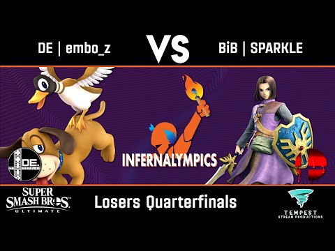 DE | embo_z (Duck Hunt) VS BiB | SPARKLE - Losers Quarterfinals - Domino Effect: Infernalympics
