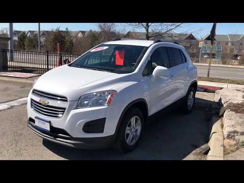 White 2016 Chevrolet Trax LT Review Oshawa ON - Roy Nichols Motors Ltd