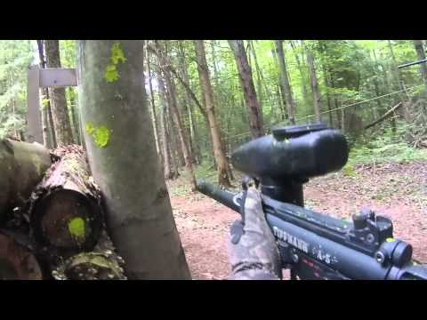 Paratrooper ambush at D-Day 2015 Commando Paintball 1080p