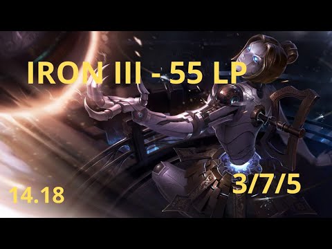 ORIANNA vs VARUS (MID) | IRON 3 - 55 LP | 14.18