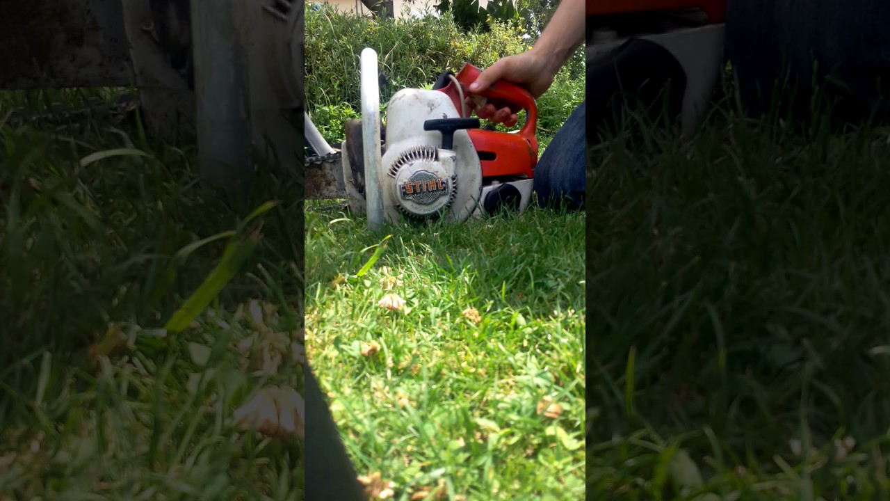 redemarage stihl 08s