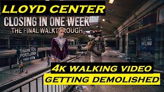 Lloyd Center Mall | The Final 4k Walking Video | Getting Demolished! | 2026 | Portland, Oregon
