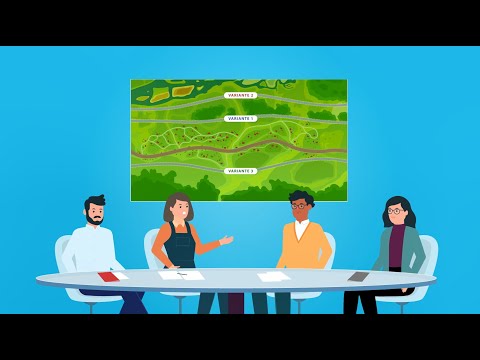 Wie wird der Verlauf von Autobahnen und Bundesstraßen festgelegt?