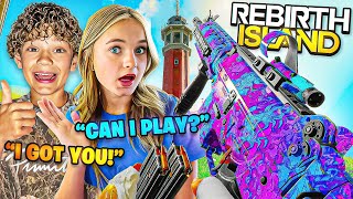 Warzone's #1 Brother Sister DUO is BACK! (FIRST B06 REBIRTH ISLAND WIN)