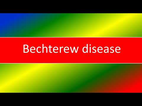 BECHTEREW DISEASE