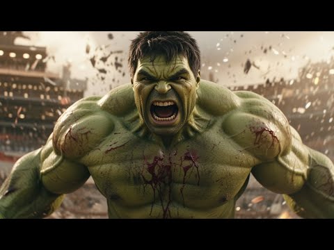 THOR vs HULK - Epic Night Battle in full stadium / 4K ultra Realistic fight Scene