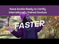 Nova Scotia Opens Doors For International Doctors