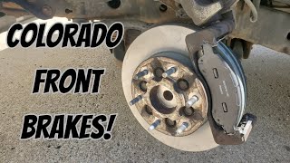 2012 Chevy Colorado Front Brake Pads and Rotors!