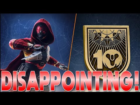BUNGIE'S 10th Anniversary Is A MASSIVE DISAPPOINTMENT... | Destiny 2