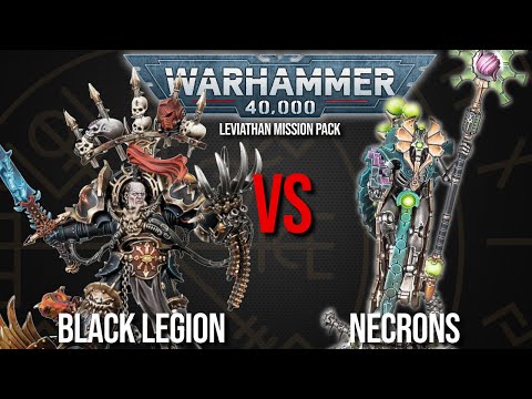 Black Legion Vs Necrons - Warhammer 40k Battle Report