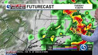 FORECAST: Storm threat today and tomorrow prompt First Alert Weather Days
