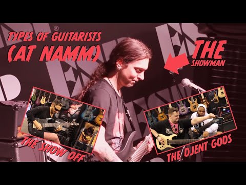 Types of guitarists (AT NAMM)