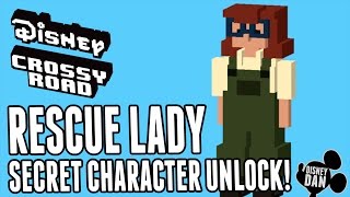 Disney Crossy Road Secret Character RESCUE LADY Lilo And Stitch Update April 2017