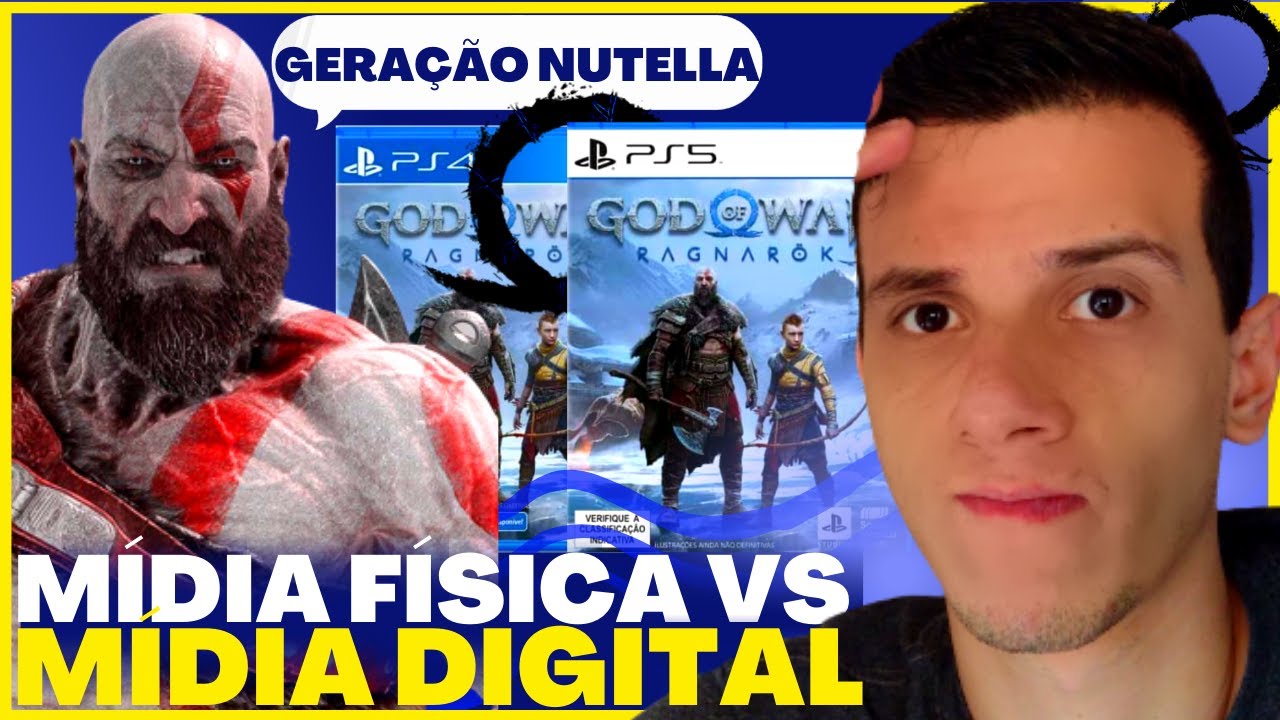 God of War RAGNAROK - PSN ou AMAZON Qual Versão Comprar