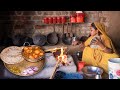 Orgenic Healthy Village Food Village Dinner Cooking Traditional Gujarati Food